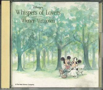 CD САУНДТРЕКИ - Disney Whispers Of Lovers Wiener Vi PCCW00057 PONY CANYON Япония Саундтреки и Мюзиклы Б/У