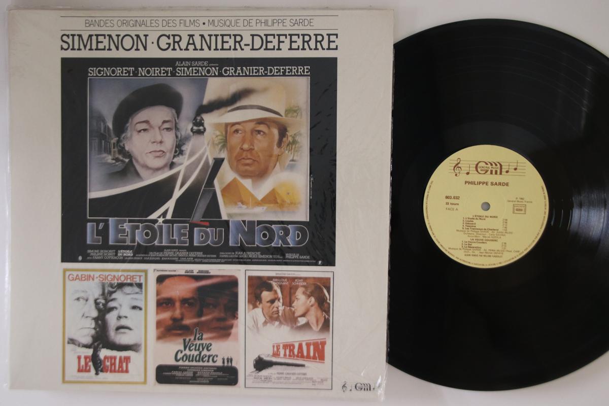 LP Пластинка ФИЛИПП САРД - Оригинальные Саундтреки к Фильмам 803032 GENERAL MUSIC F 1982 Франция Саундтреки и Мюзиклы Б/У